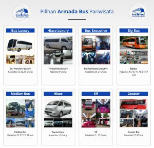 andara sewa bus jakarta - pariwisata hiace event elf