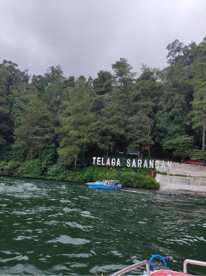 wisata waduk telaga sarangan