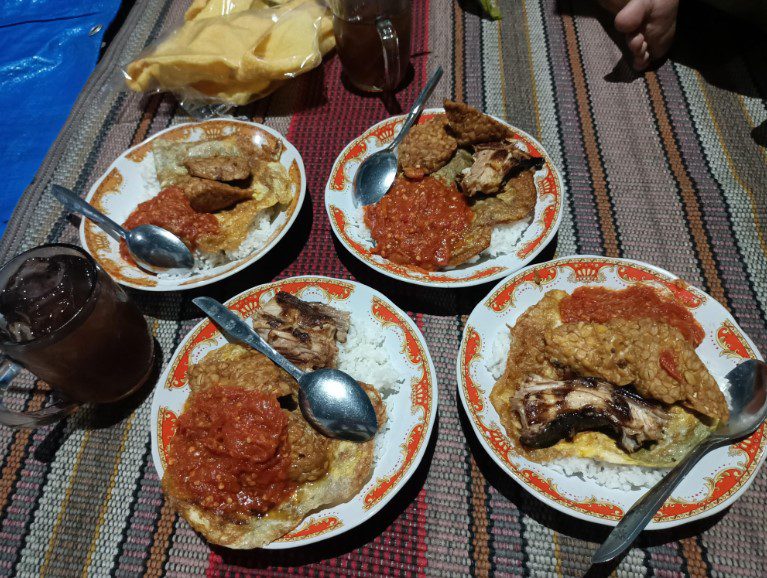 Sego Sambal Surabaya