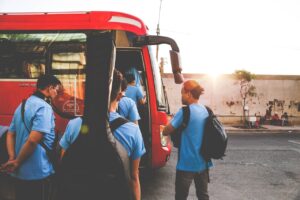 sewa bus luxury Bogor